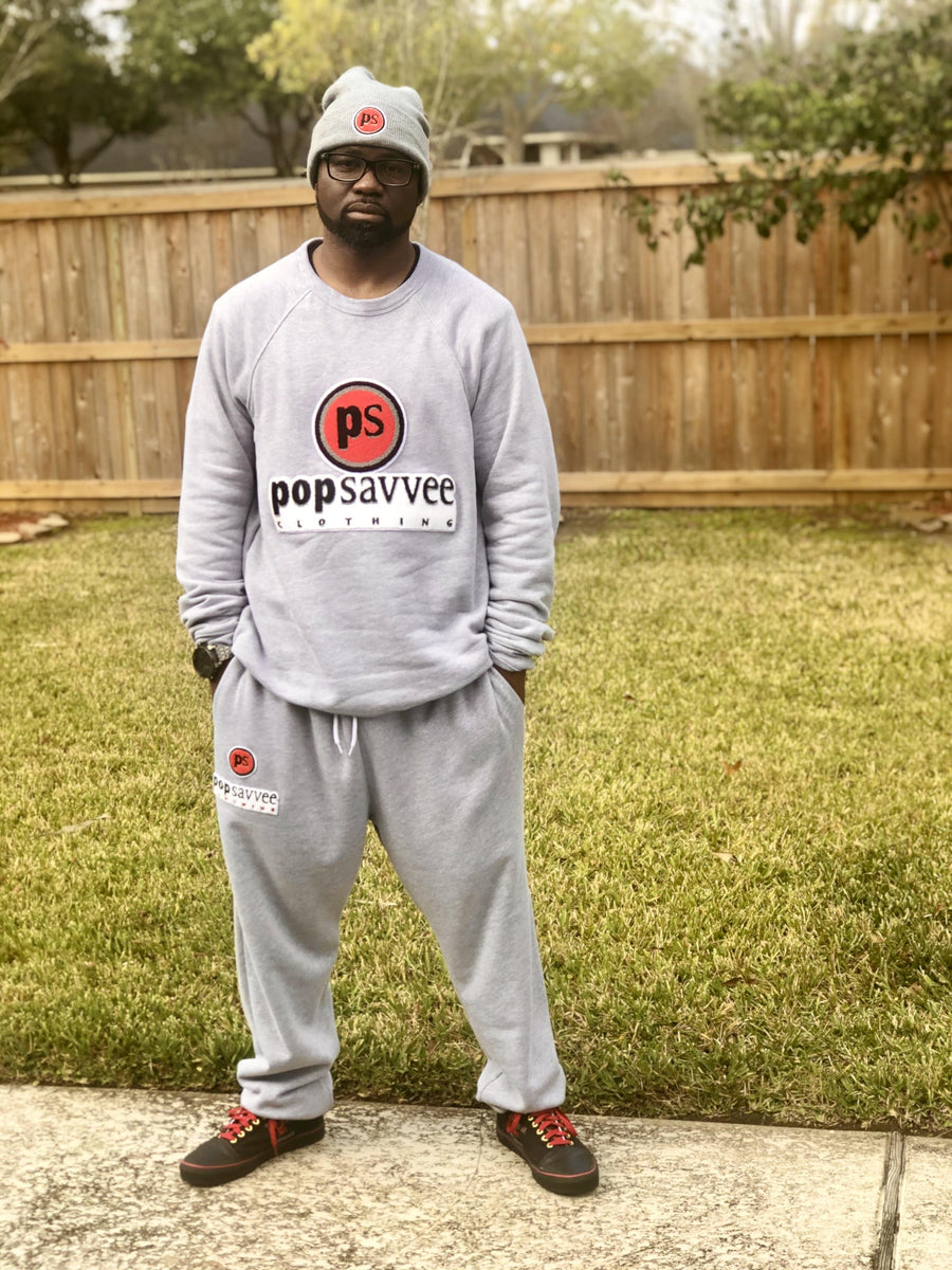 wnさま専用◎POPPY COTTON LACE HEART SWEAT グレー pop-savvee-clothing-jogging-