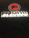 Pop Savvee Clothing Jogging Suits Black Sweat Suit With “Pop Savvee Clothing” Chenille Embroidery