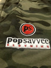 Pop Savvee Clothing Jogging Suits Camo Sweat Suit With “Pop Savvee Clothing” Chenille Embroidery