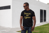Pop Savvee Clothing Shirts Gold Label Short Sleeve Crewneck T-Shirt With “Popular, Not Famous" Logo